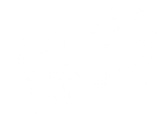 Sonicglow logo, stacked type, distressed font, energetic, in white